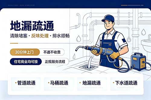随州地漏疏通
